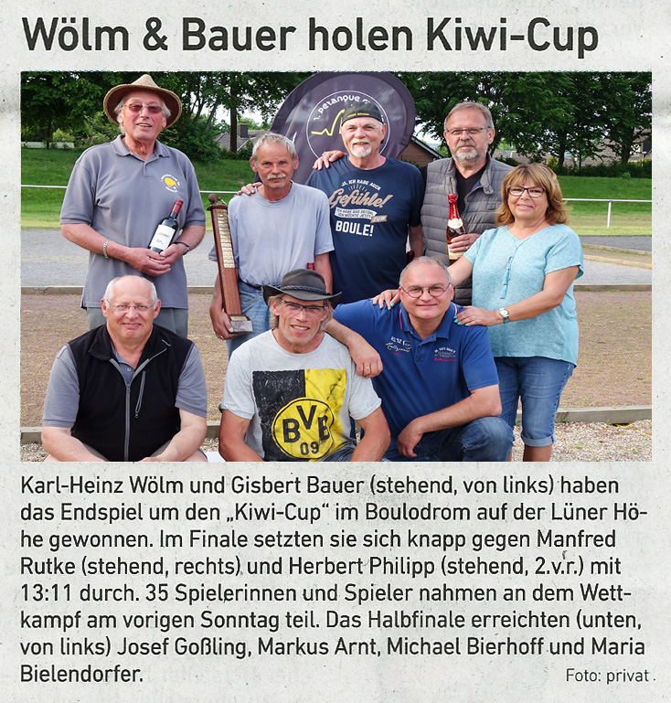 HA Kiwi Pokal 2017 Sieger