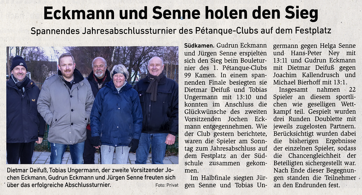 HA Saisonabschlussboulen 2014