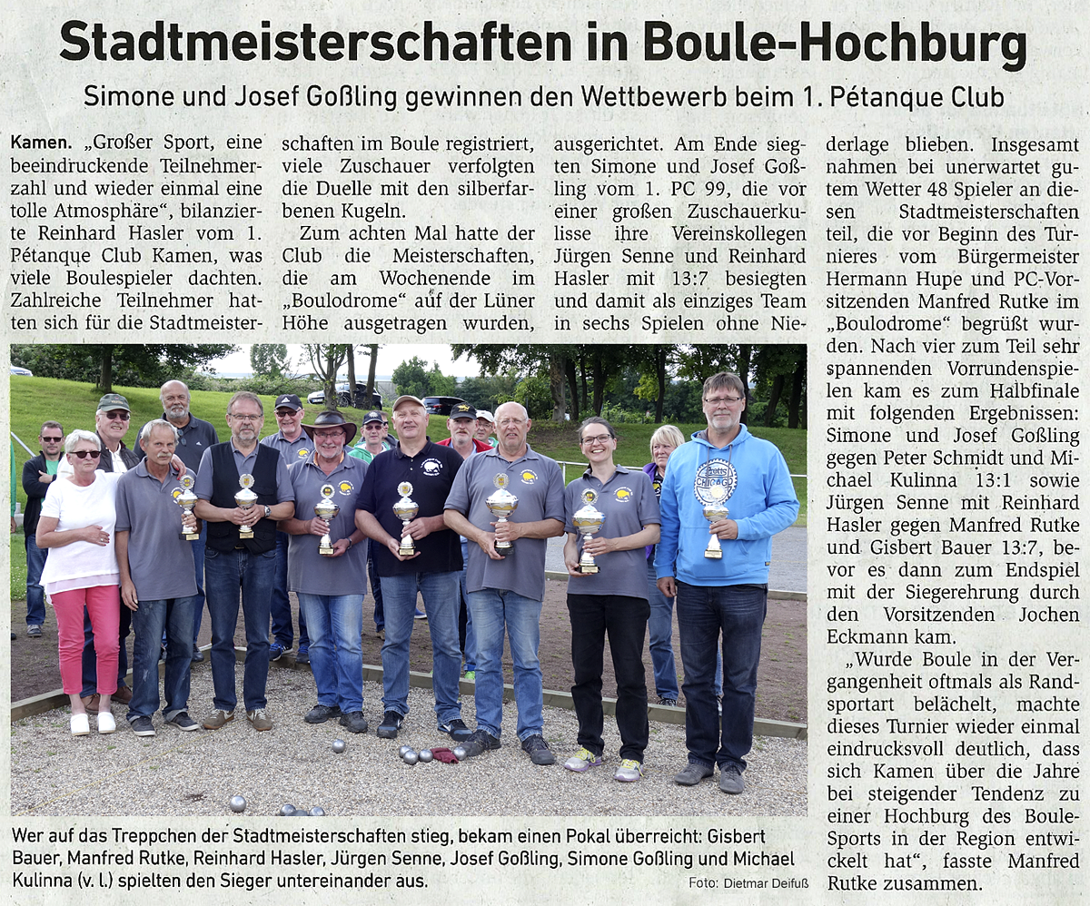 HA Stadtmeisterschaft 2016