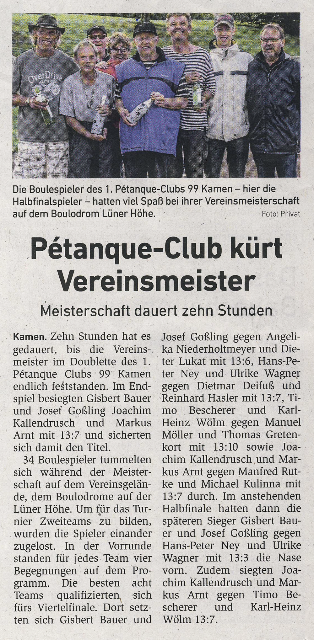 HA VM Doublette 2015