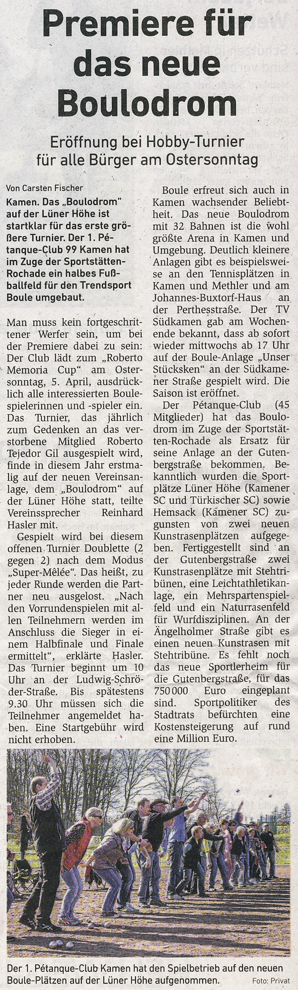Presse HA 300315